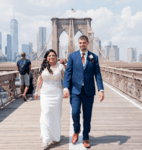 original photo of couple cartoon