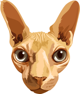 egyptian cartoon cat